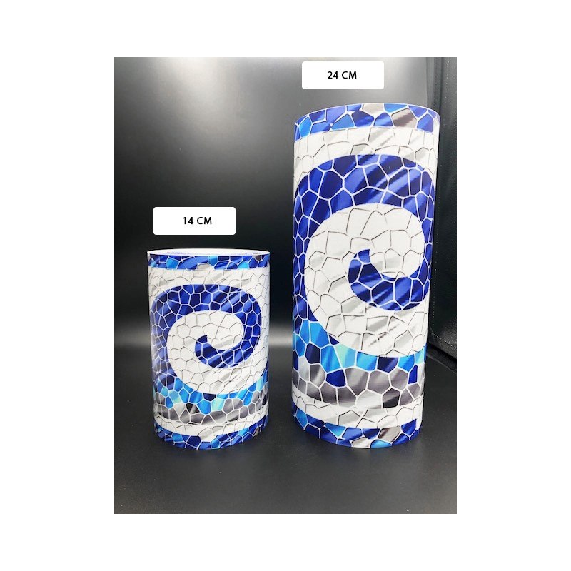 Frise adhésive rio piscine ligne d'eau 14 ou 24cm sur 5m