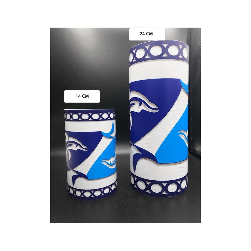 Adhesive Pool Border Dolphin - swimming pool frieze