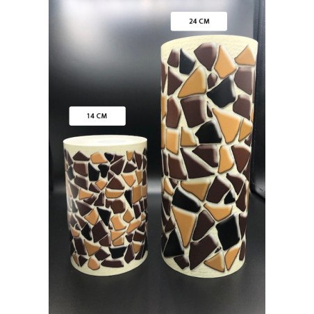 Frise autocollante caramel piscine