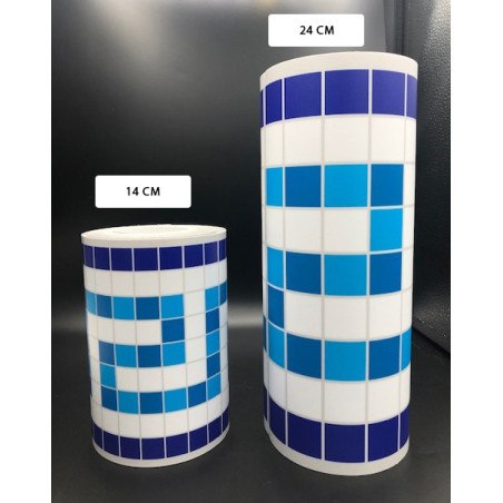 Friso Odisea Azul adhesivo - Friso para piscina