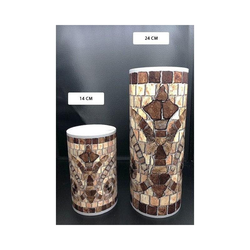 Friso de piedra de color beige adhesivo - Friso para piscina