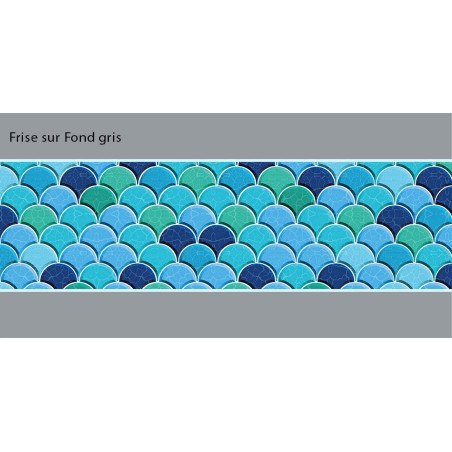 Fregio Boreale adesivo - Fregio per piscine