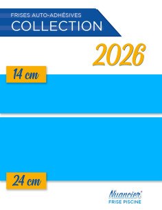 Adhesive Pool Border Azur - swimming pool frieze 2