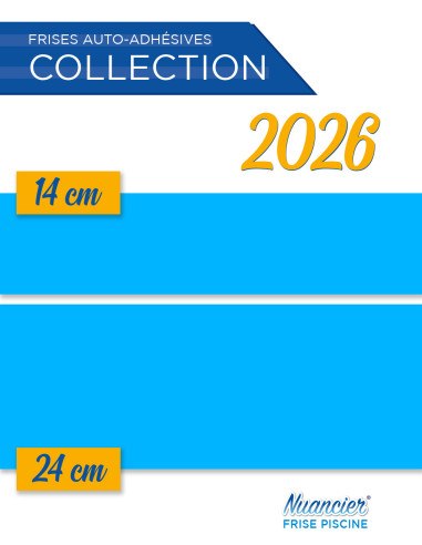 Adhesive Pool Border Azur - swimming pool frieze