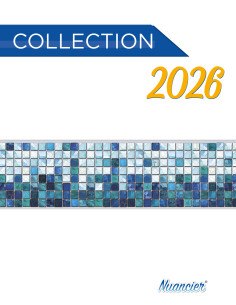 Adhesive Pool Border Summertide - swimming pool frieze