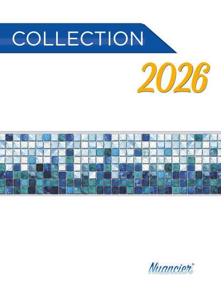 Adhesive Pool Border Summertide - swimming pool frieze