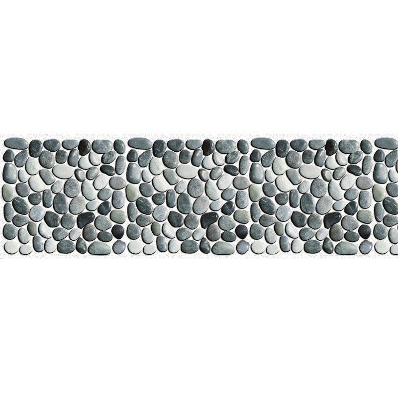 Fregio Galets Bianco adesivo