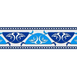 Frise Dolphin Auto-adhésive