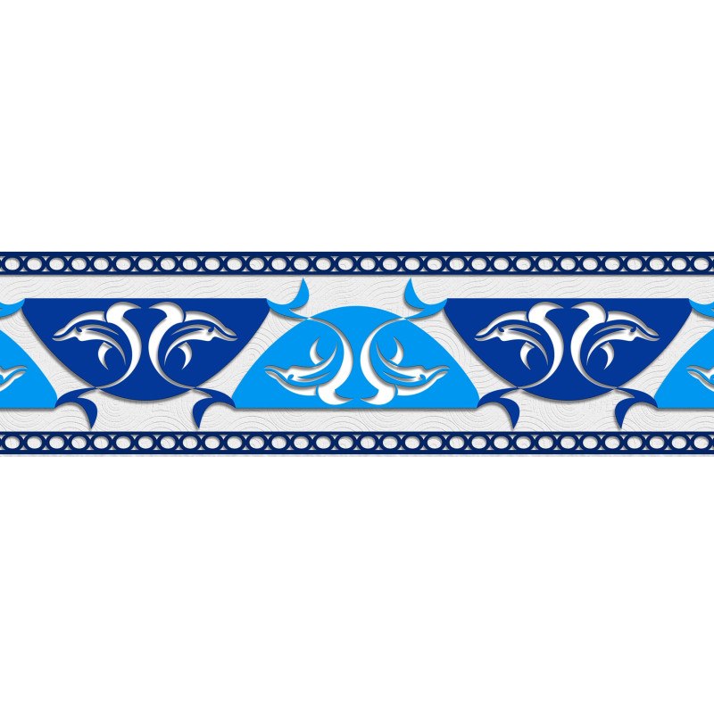 Fregio Dolphin adesivo