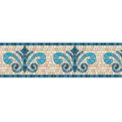 Frise en pierre blue Autocollante