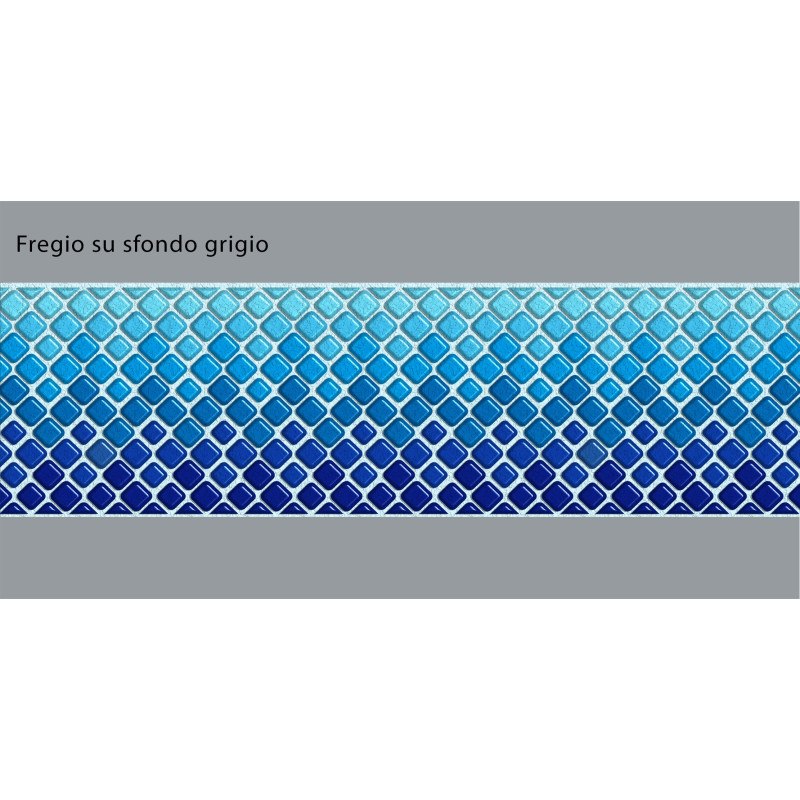 Frise Cristal Bleu adhésive