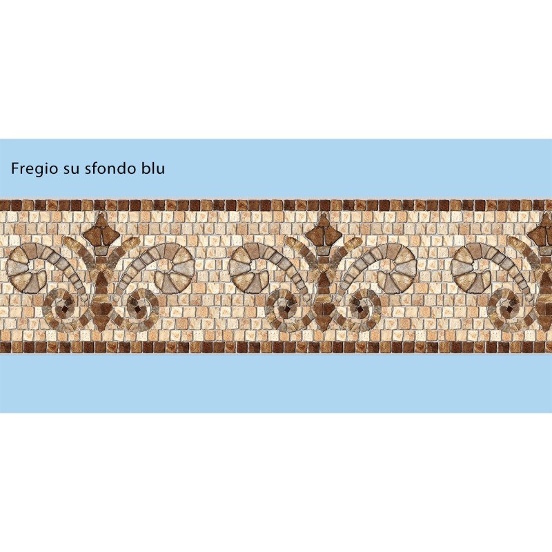 Adhesive Pool Border Stone Beige