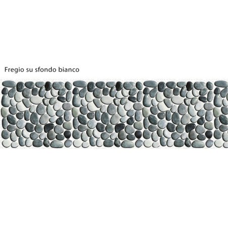 Adhesive Pool Border White Shingle