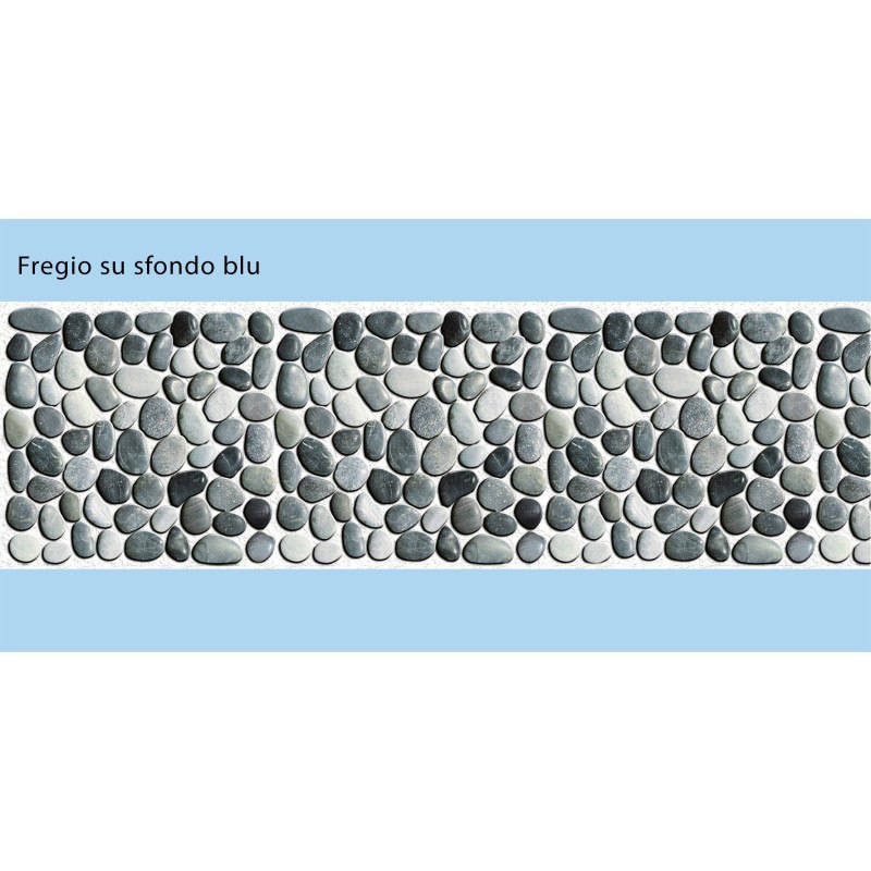 Adhesive Pool Border White Shingle