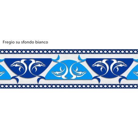 Fregio Dolphin adesivo