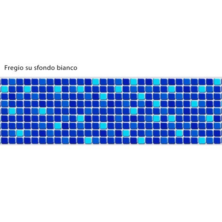 Adhesive Pool Border Sapphire