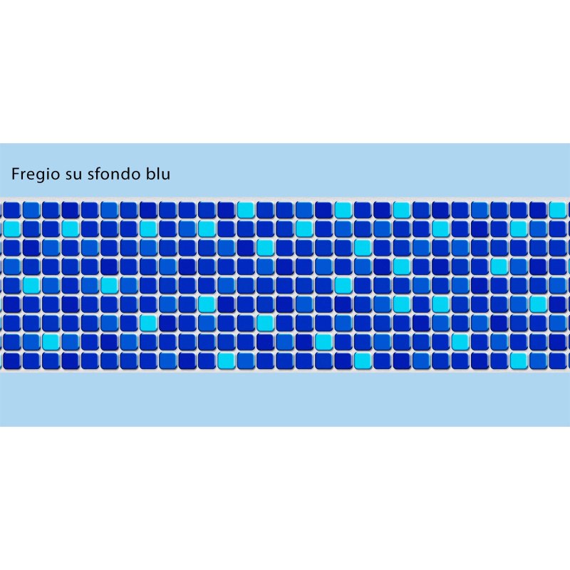 Adhesive Pool Border Sapphire