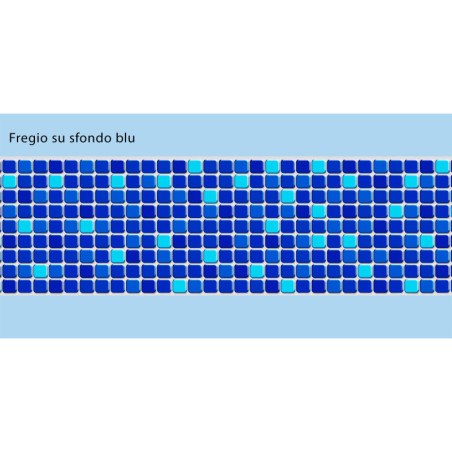 Adhesive Pool Border Sapphire