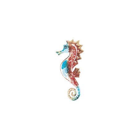 Multicolored seahorse - swimming pool decoration