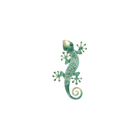 Green salamander - swimming pool decoration