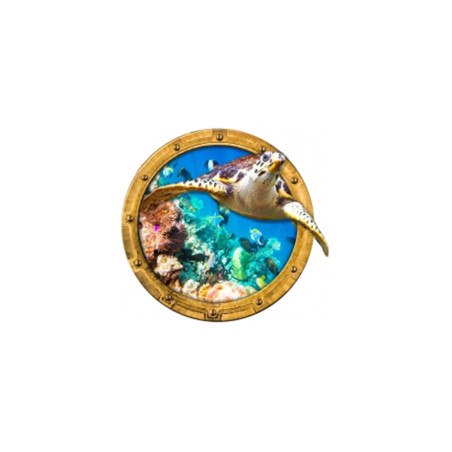 Turtle Porthole 120 - swimming pool decoration